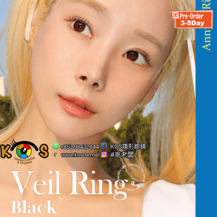 Ann365 1Month VeilRing Black 앤365 베일링 블랙